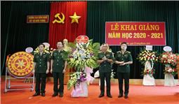 Trường Cao đẳng nghề Số 1- Bộ Quốc phòng long trọng khai giảng năm học 2020-2021